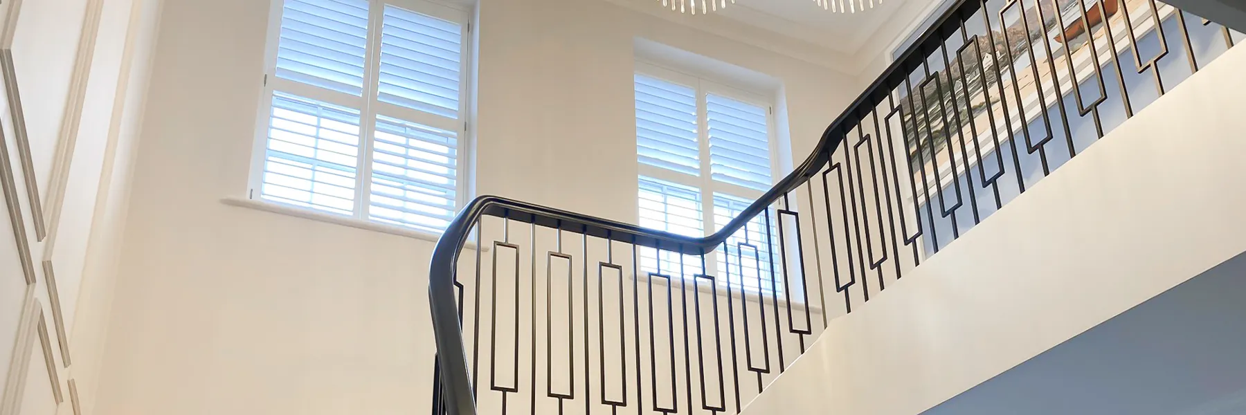How to modernise your hallway with shutters and blinds